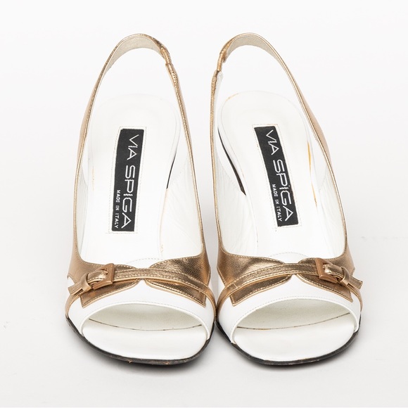 Via Spaga Sling Back Heels - Picture 2 of 4